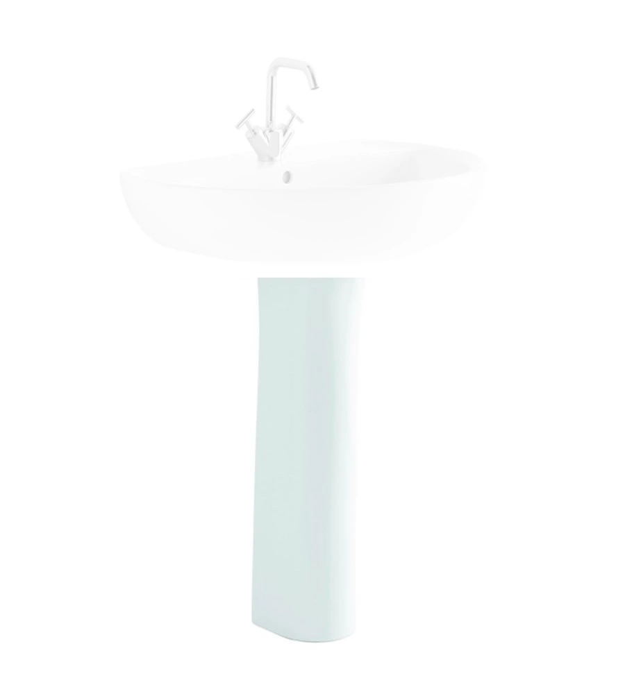 Colonna per lavabo in ceramica bianco "colibri 2", geberit